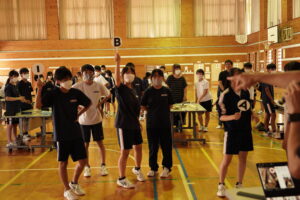 有馬中学校 出前授業